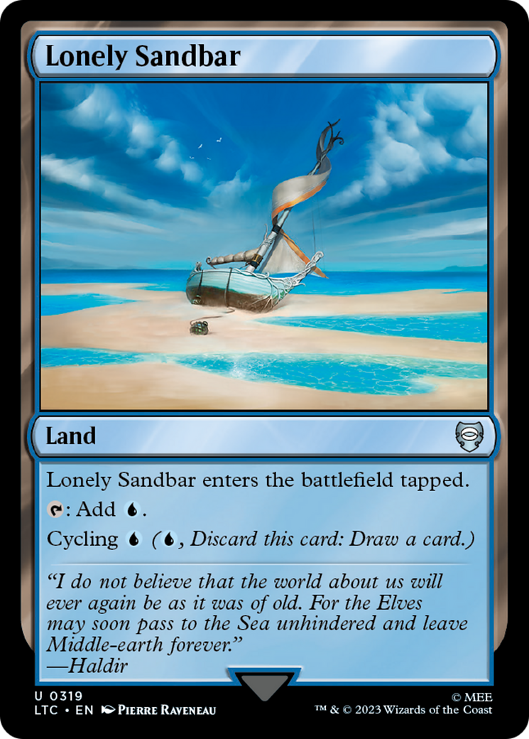 Lonely Sandbar [The Lord of the Rings: Tales of Middle-Earth Commander] | Webway Games