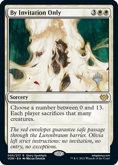 By Invitation Only (Promo Pack) [Innistrad: Crimson Vow Promos] | Webway Games