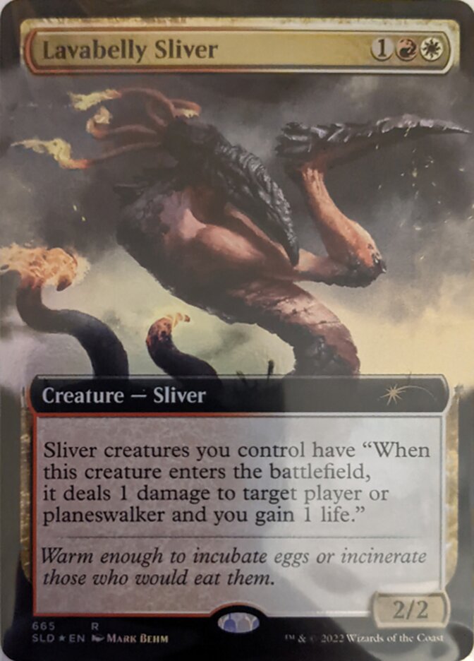 Lavabelly Sliver (Extended Art) [Secret Lair Drop Promos] | Webway Games
