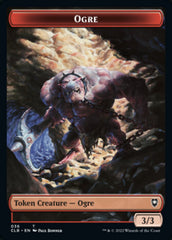 Boar // Ogre Double-Sided Token [Commander Legends: Battle for Baldur's Gate Tokens] | Webway Games