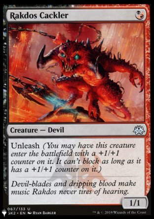 Rakdos Cackler [The List] | Webway Games