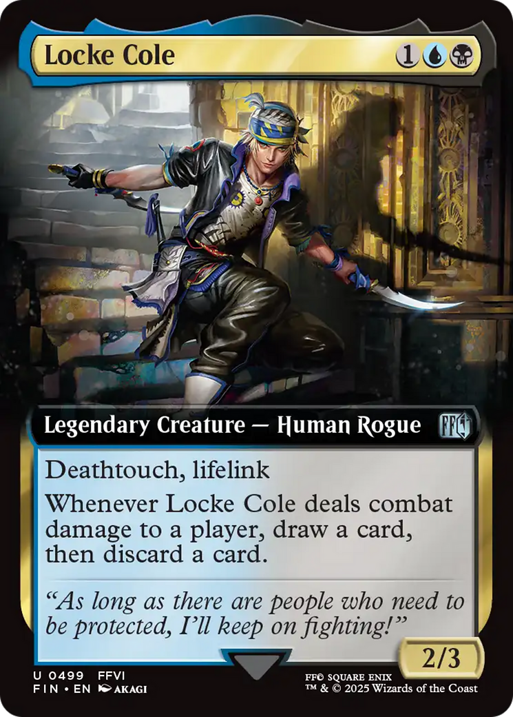 Locke Cole (Extended Art) [FINAL FANTASY] | Webway Games