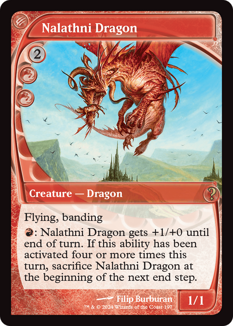 Nalathni Dragon (Future Sight) [Mystery Booster 2] | Webway Games