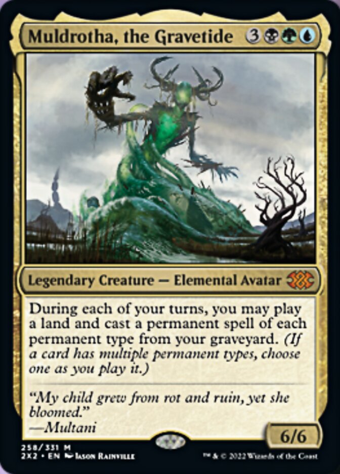 Muldrotha, the Gravetide [Double Masters 2022] | Webway Games