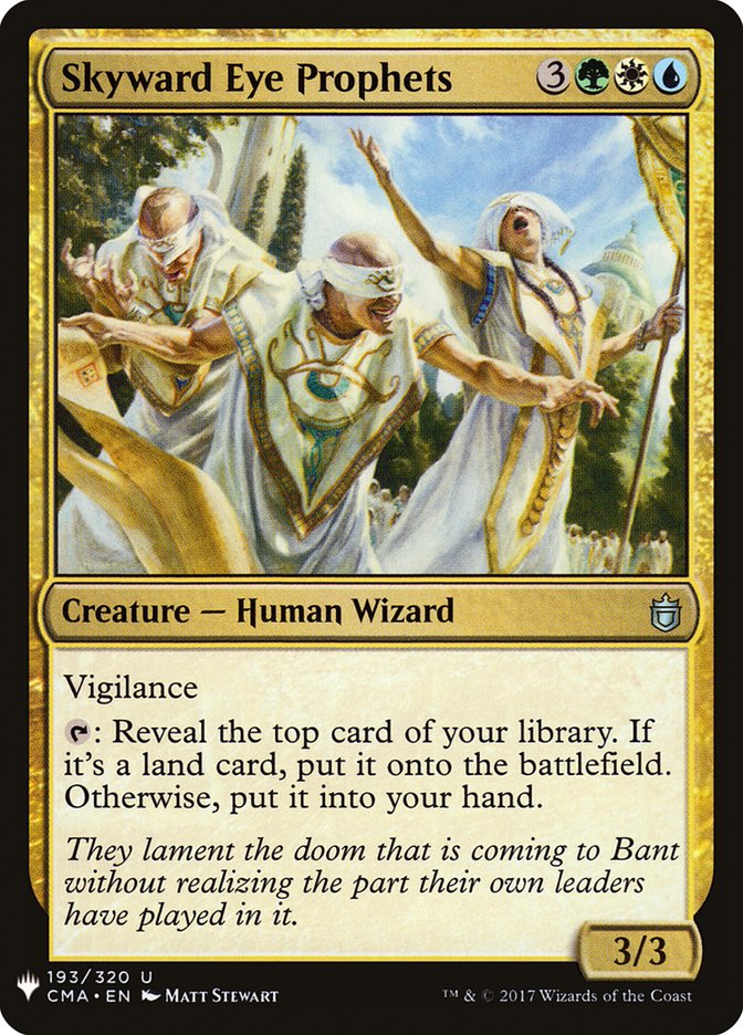 Skyward Eye Prophets [Mystery Booster] | Webway Games