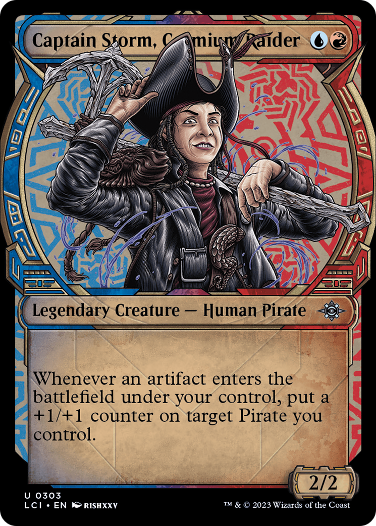 Captain Storm, Cosmium Raider (Showcase) [The Lost Caverns of Ixalan] | Webway Games