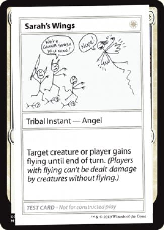Sarah's Wings (2021 Edition) [Mystery Booster Playtest Cards] | Webway Games