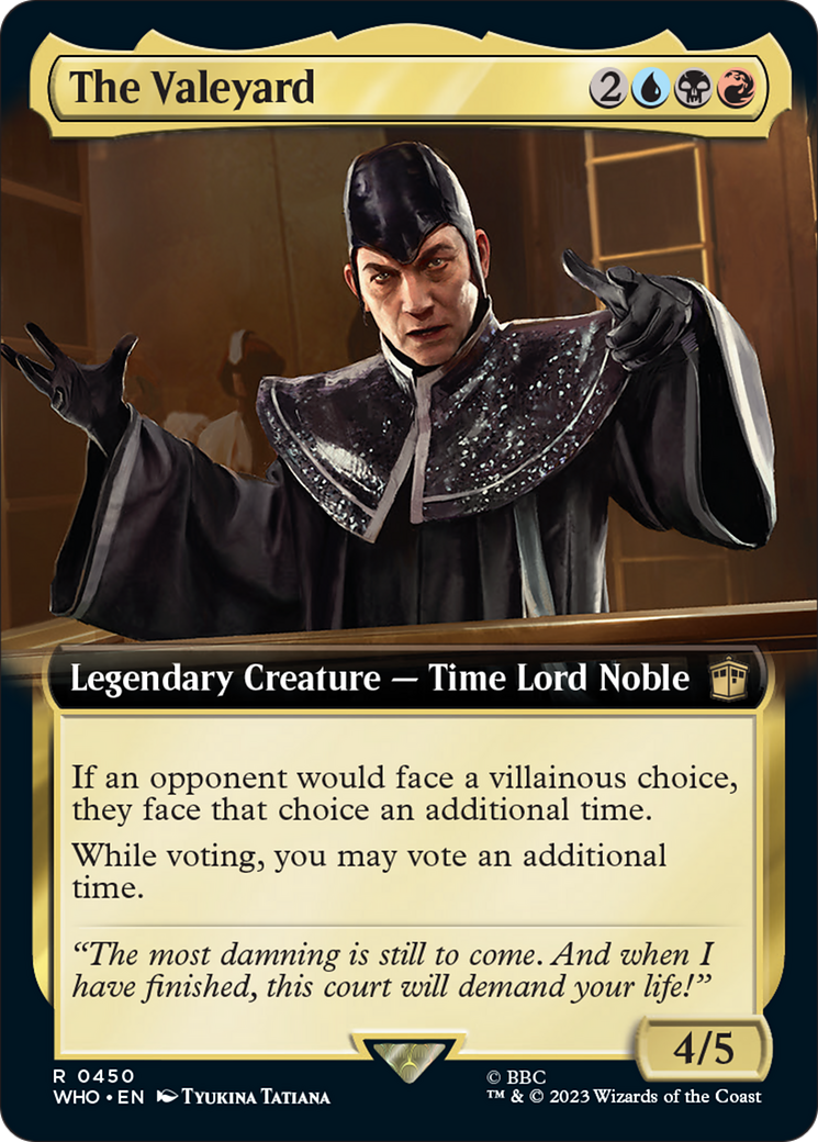 The Valeyard (Extended Art) [Doctor Who] | Webway Games