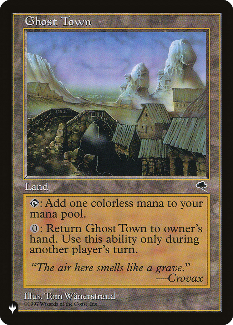 Ghost Town [The List] | Webway Games