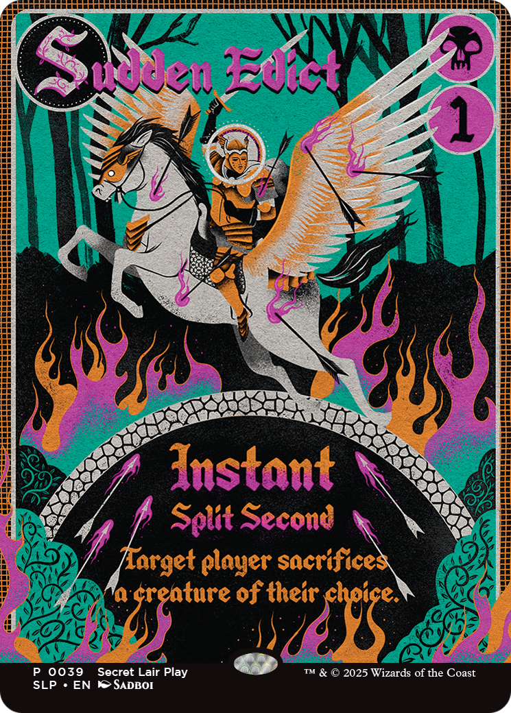 Sudden Edict [Secret Lair Showdown] | Webway Games