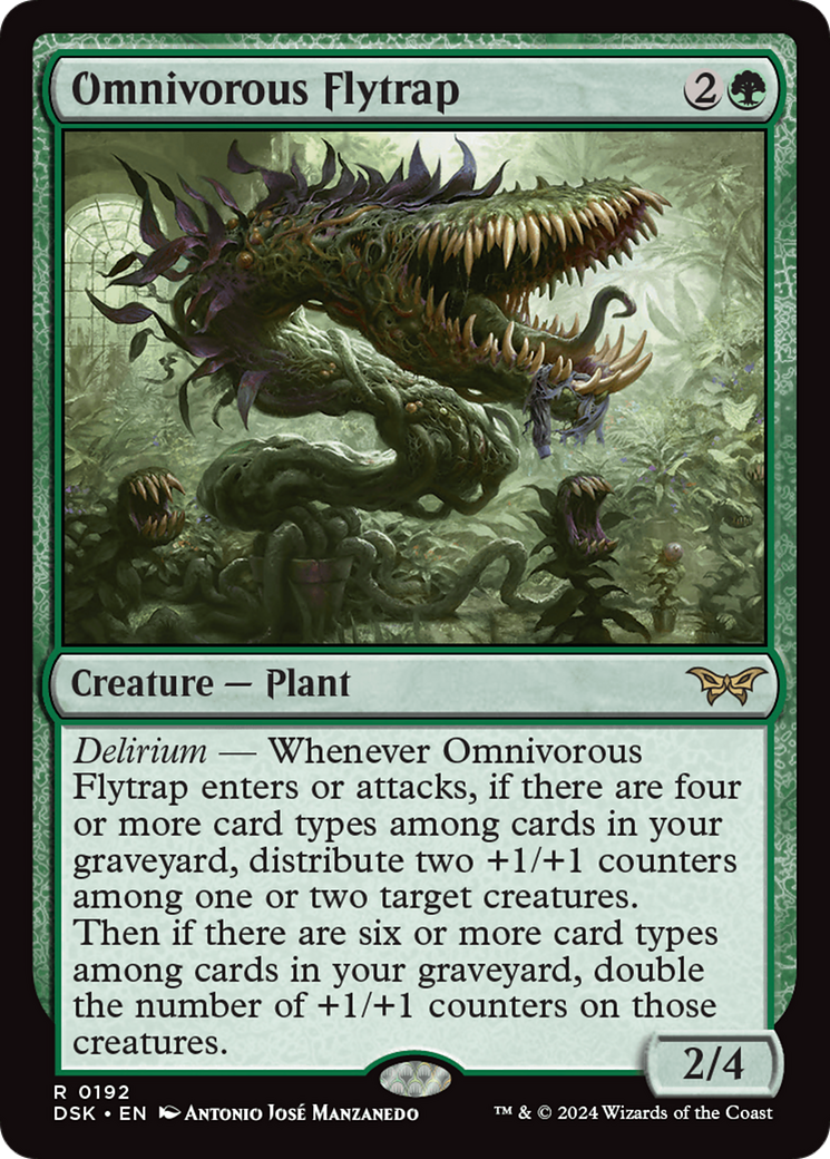 Omnivorous Flytrap [Duskmourn: House of Horror] | Webway Games