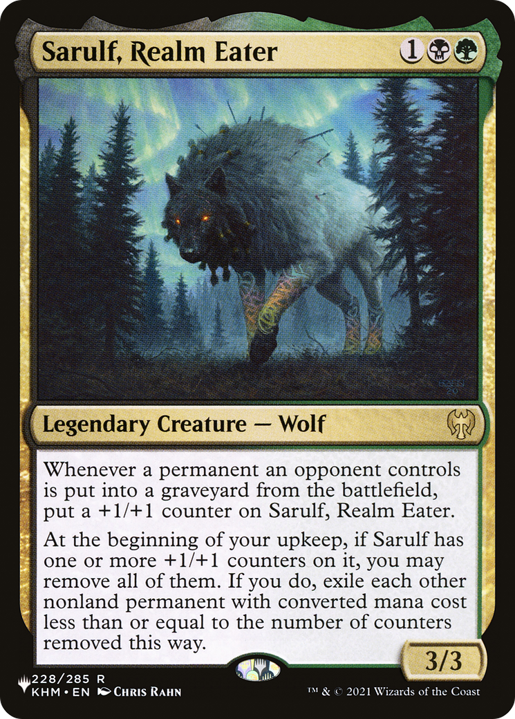 Sarulf, Realm Eater [The List] | Webway Games