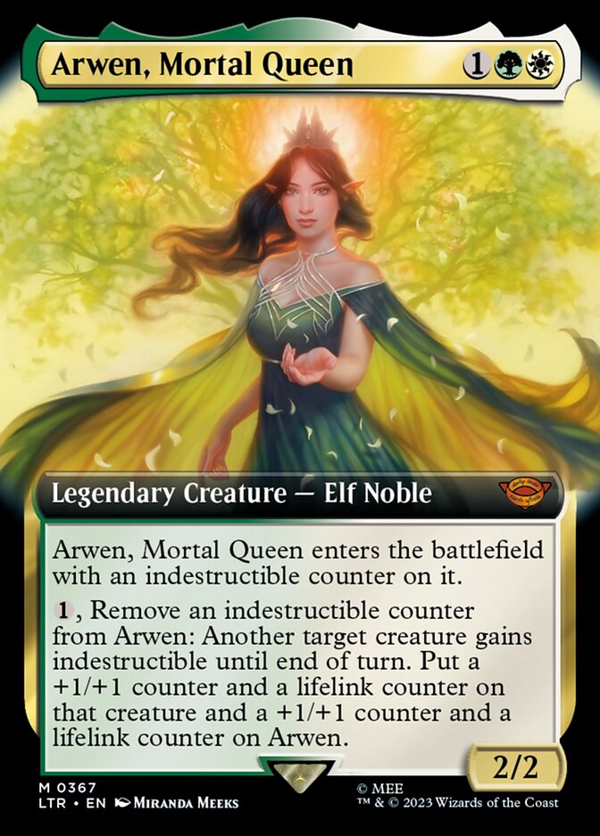 Arwen, Mortal Queen (Extended Art) [The Lord of the Rings: Tales of Middle-Earth] | Webway Games