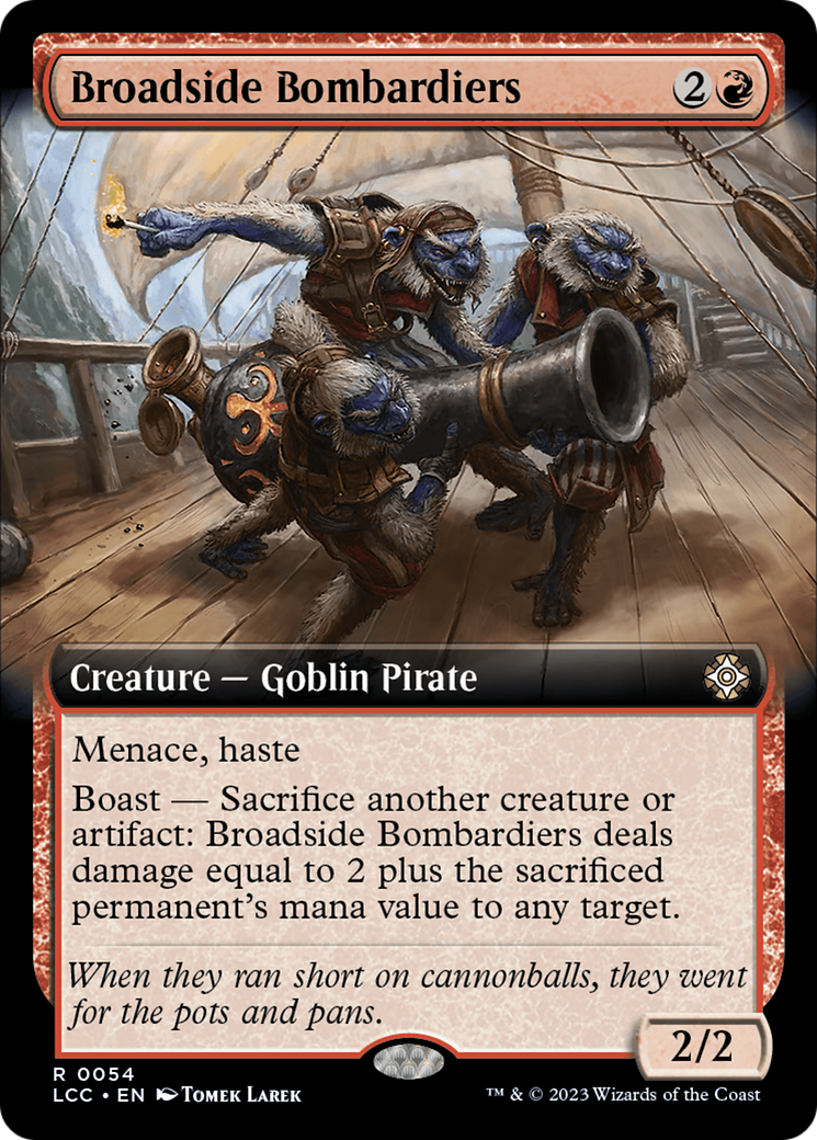 Broadside Bombardiers (Extended Art) [The Lost Caverns of Ixalan Commander] | Webway Games