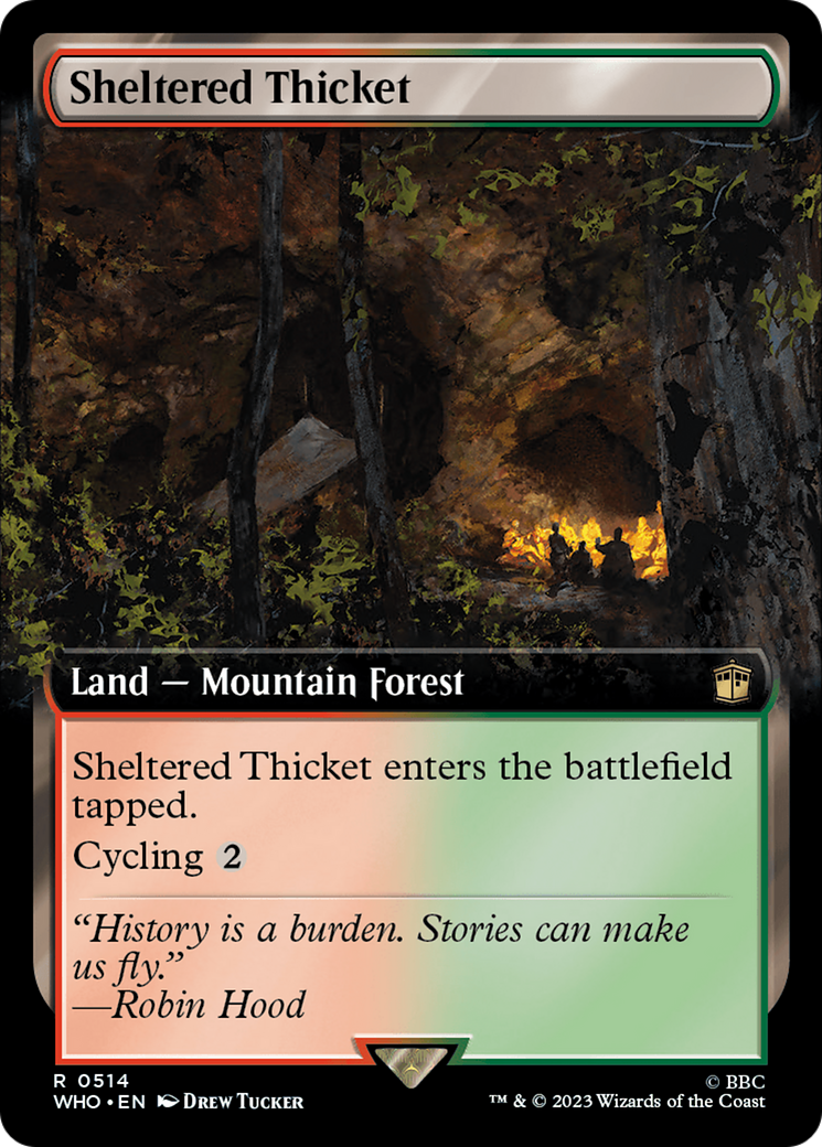 Sheltered Thicket (Extended Art) [Doctor Who] | Webway Games