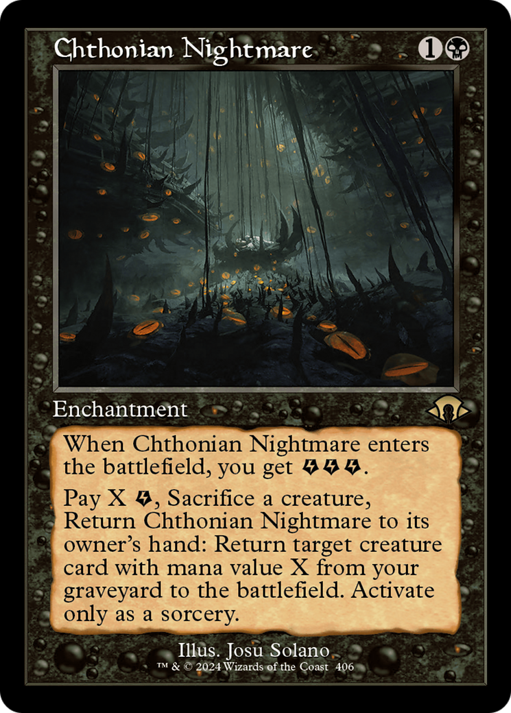 Chthonian Nightmare (Retro) [Modern Horizons 3] | Webway Games