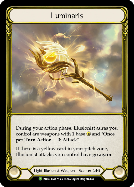 Luminaris (Golden) [FAB109] (Promo)  Cold Foil | Webway Games