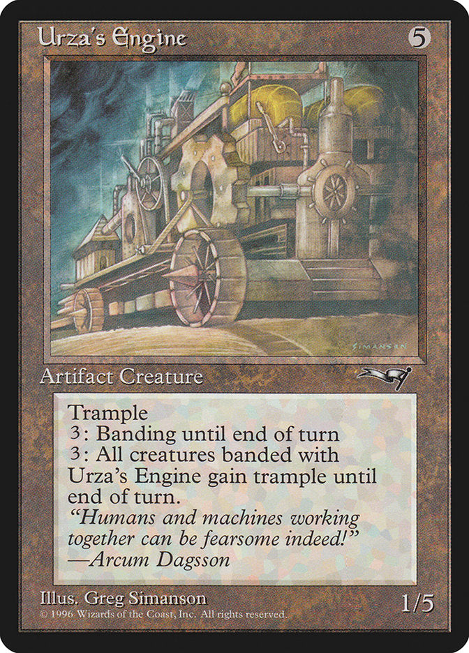 Urza's Engine [Alliances] | Webway Games