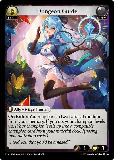 Dungeon Guide (001) [Promotional Cards] | Webway Games