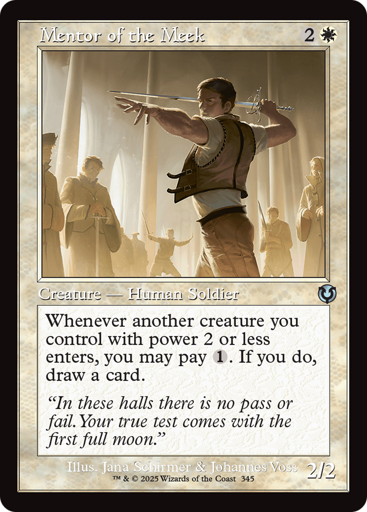 Mentor of the Meek (Retro Frame) [Innistrad Remastered] | Webway Games
