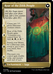 Huatli, Poet of Unity // Roar of the Fifth People [The Lost Caverns of Ixalan] | Webway Games