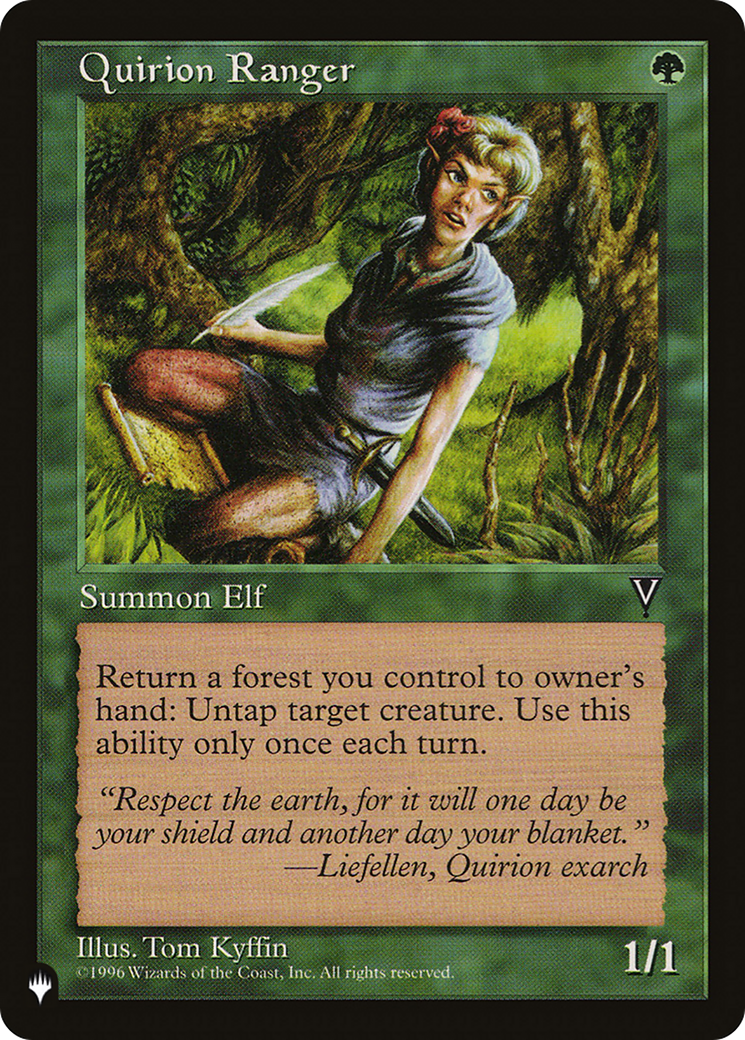 Quirion Ranger [The List] | Webway Games