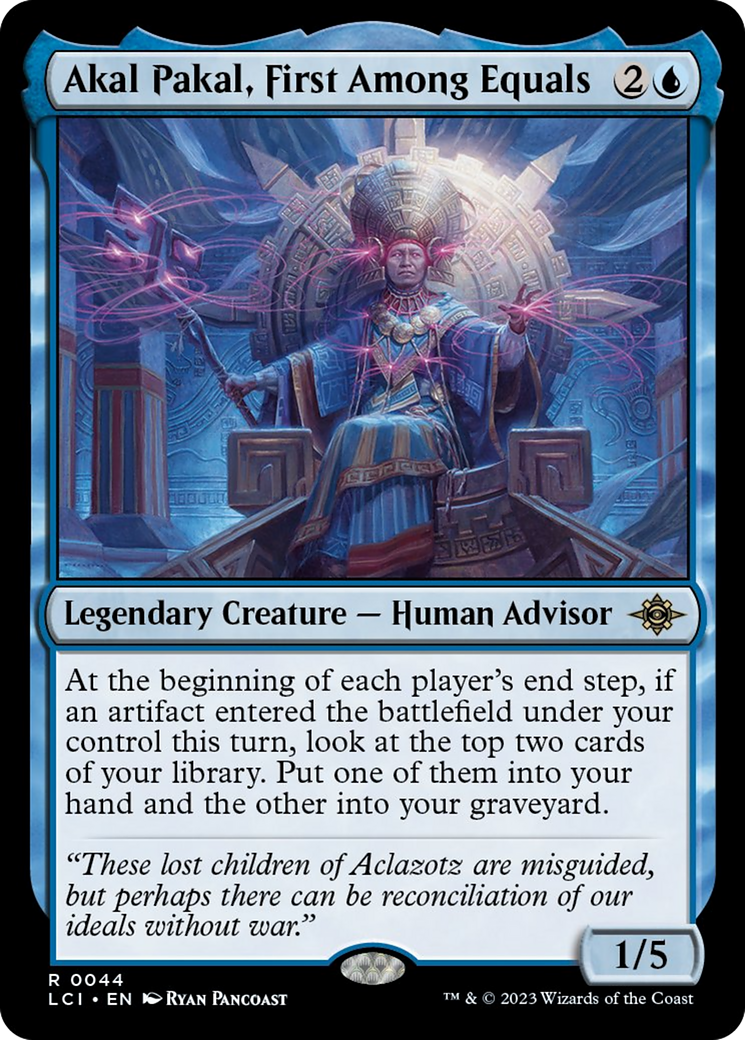 Akal Pakal, First Among Equals [The Lost Caverns of Ixalan] | Webway Games