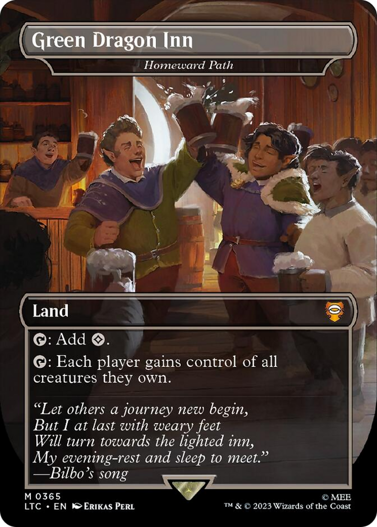 Green Dragon Inn - Homeward Path [The Lord of the Rings: Tales of Middle-Earth Commander] | Webway Games