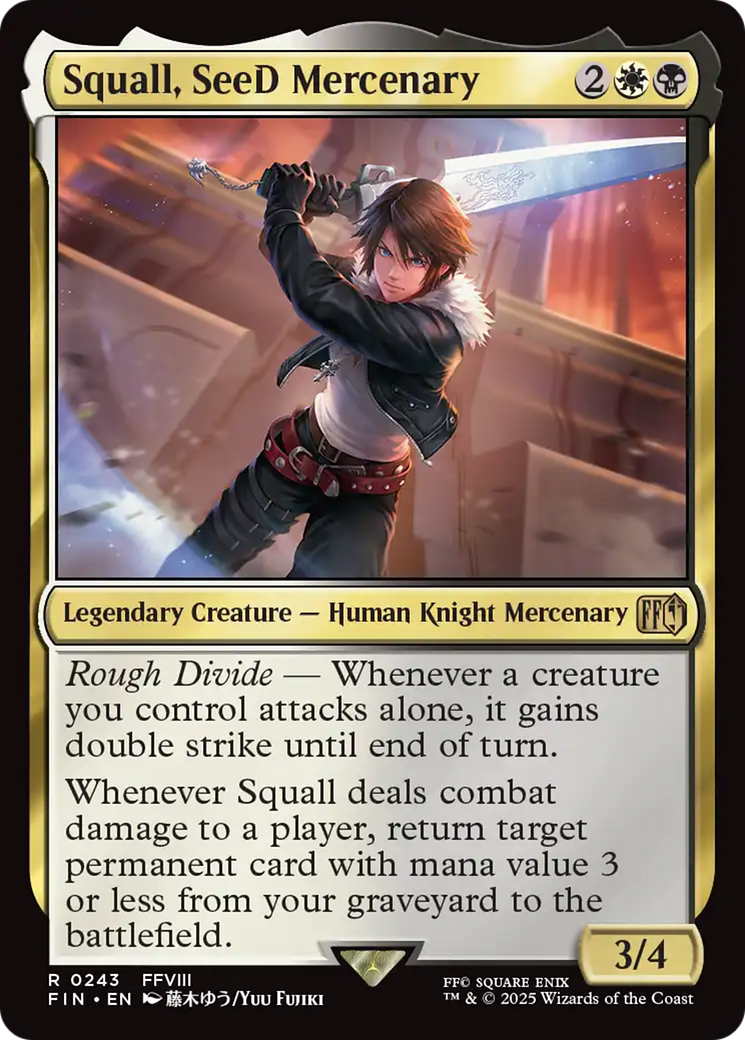 Squall, SeeD Mercenary [FINAL FANTASY] | Webway Games