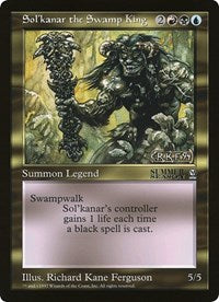 Sol'kanar the Swamp King (Oversized) [Oversize Cards] | Webway Games