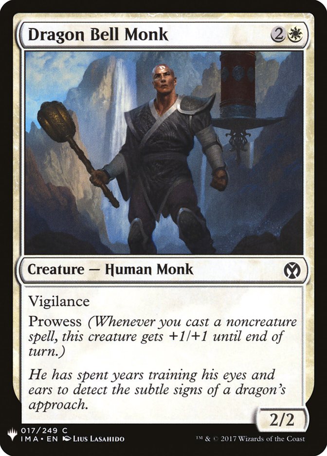 Dragon Bell Monk [Mystery Booster] | Webway Games