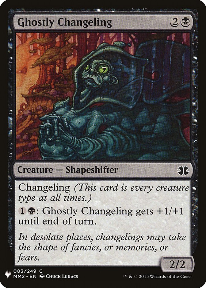 Ghostly Changeling [Mystery Booster] | Webway Games