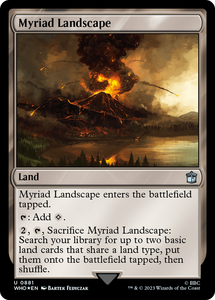 Myriad Landscape (Surge Foil) [Doctor Who] | Webway Games