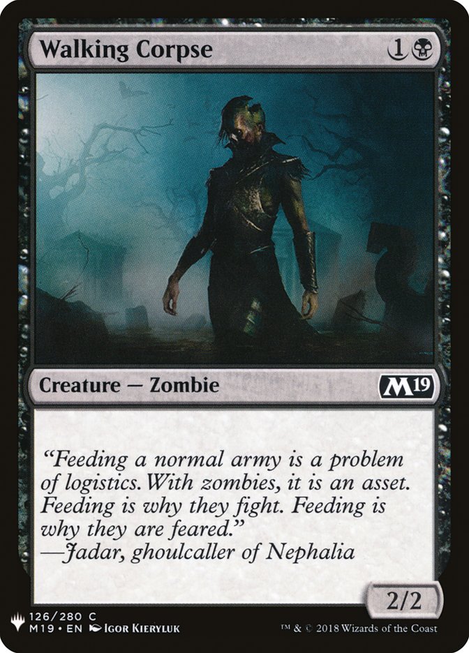 Walking Corpse [Mystery Booster] | Webway Games
