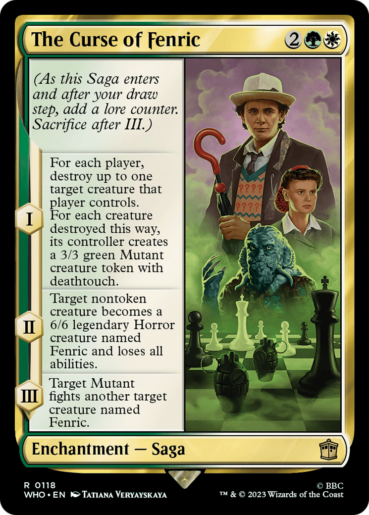The Curse of Fenric [Doctor Who] | Webway Games