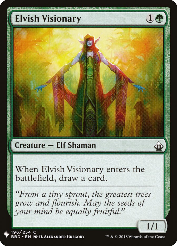 Elvish Visionary [Mystery Booster] | Webway Games