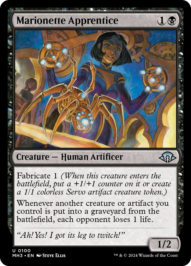 Marionette Apprentice [Modern Horizons 3] | Webway Games