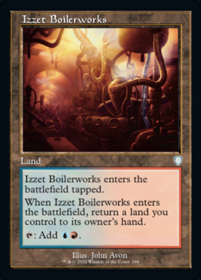 Izzet Boilerworks (Retro) [The Brothers' War Commander] | Webway Games