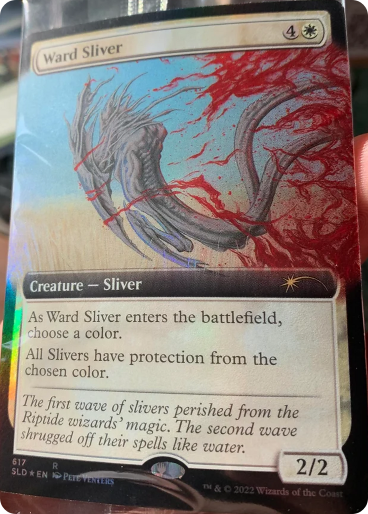 Ward Sliver (Extended Art) [Secret Lair Drop Promos] | Webway Games