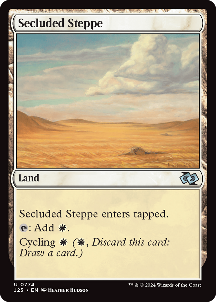 Secluded Steppe [Foundations Jumpstart] | Webway Games