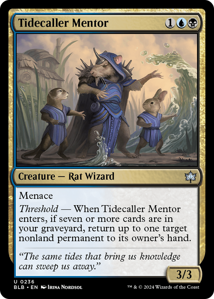 Tidecaller Mentor [Bloomburrow] | Webway Games