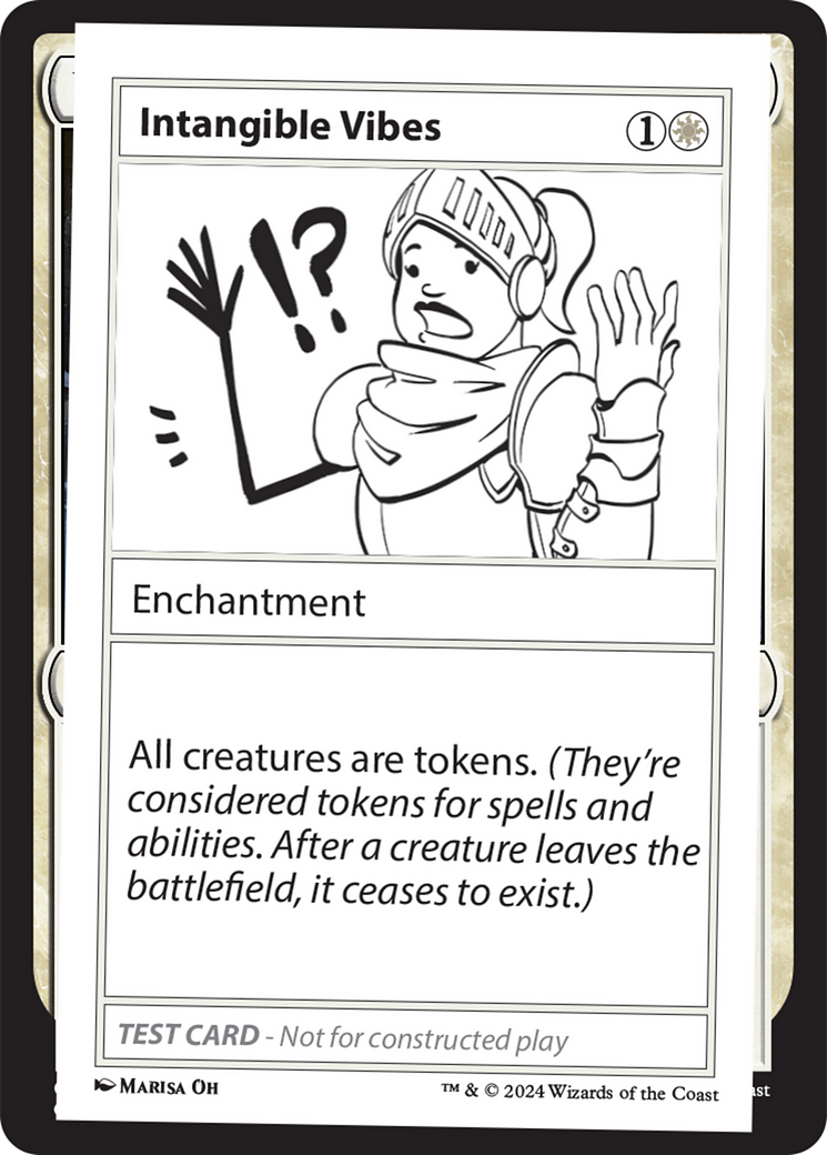 Intangible Vibes [Mystery Booster 2 Playtest Cards] | Webway Games