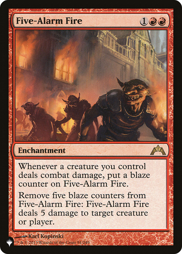 Five-Alarm Fire [The List] | Webway Games