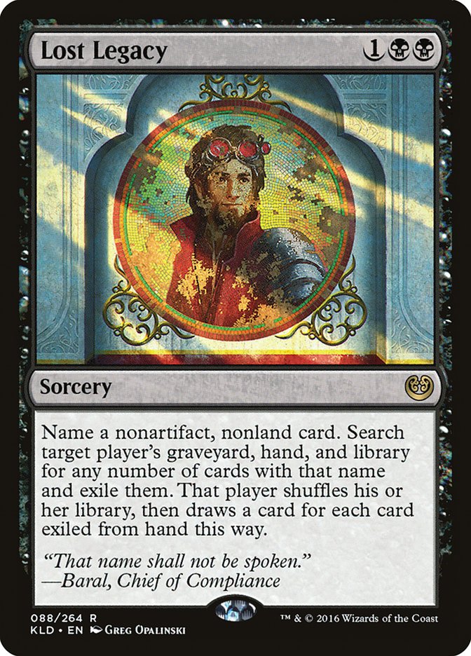Lost Legacy [Kaladesh] | Webway Games