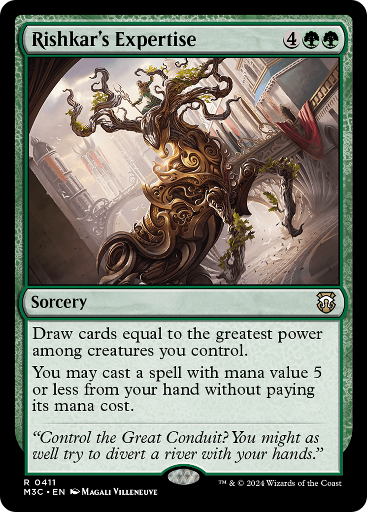 Rishkar's Expertise (Ripple Foil) [Modern Horizons 3 Commander] | Webway Games