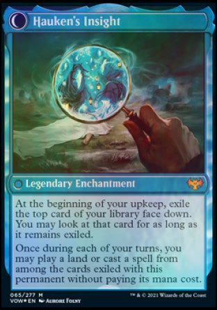 Jacob Hauken, Inspector // Hauken's Insight [Innistrad: Crimson Vow Prerelease Promos] | Webway Games