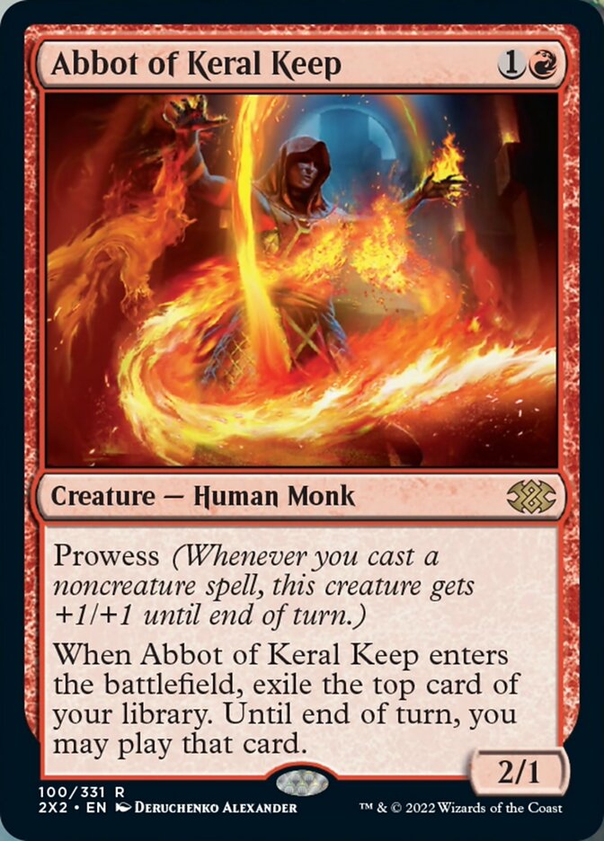 Abbot of Keral Keep [Double Masters 2022] | Webway Games