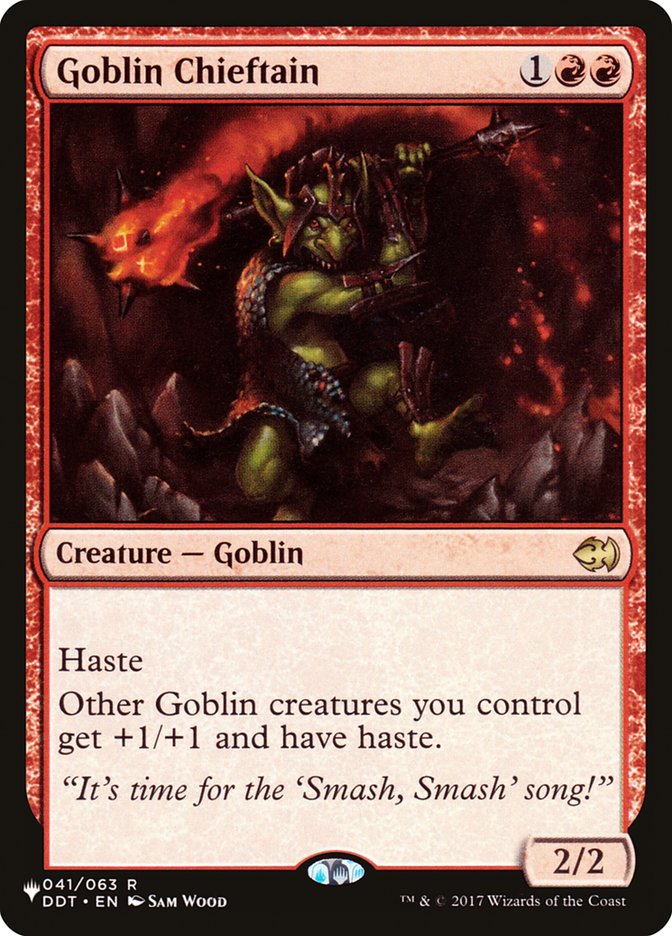 Goblin Chieftain [The List] | Webway Games
