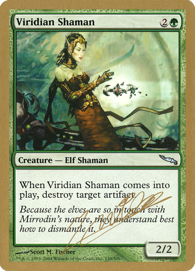 Viridian Shaman (Julien Nuijten) [World Championship Decks 2004] | Webway Games