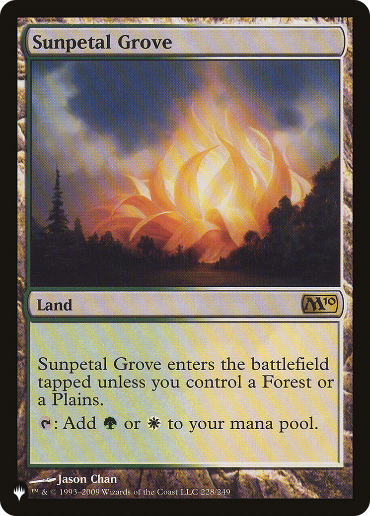 Sunpetal Grove [The List] | Webway Games